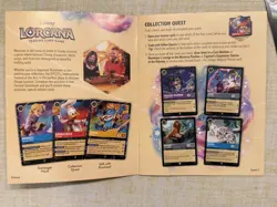 Disney Lorcana 2026 EPCOT Rapunzel & Donald Duck Promo Cards + collection quest - Image 2