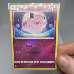 Pokemon Reverse Holo Clefairy (39) Hidden Fates 39/68 MINT - Image 1