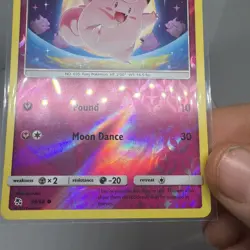 Pokemon Reverse Holo Clefairy (39) Hidden Fates 39/68 MINT - Image 2
