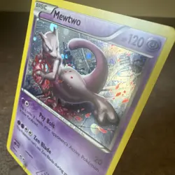 Pokemon Mewtwo (XY101/211) XY Black Star Promos LP HOLO - Image 3