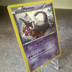 Pokemon Mewtwo (XY101/211) XY Black Star Promos LP HOLO - Image 4