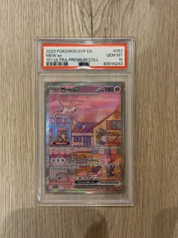 Mew EX SVP #53 PSA 10 | Pokemon TCG Scarlet & Violet 151 Black Star Promo - Image 3
