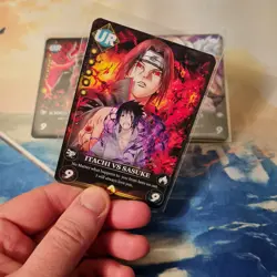 Lotto Stock 3x Anime Card (Naruto One Piece Bleach) - FAN MADE HANDMADE Full Art - Image 2