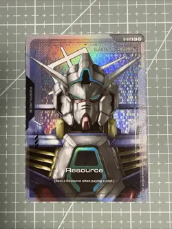 Resource Age-1 Normal C+ R-012 Gundam TCG Card Foil Dual Impact English Bandai - Image 1