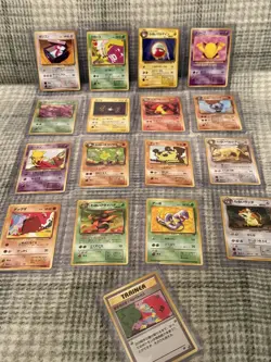 Vintage Japanese 1996 POKEMON Trading Cards - Nice Condition Retro Basic - Image 1