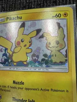 Pikachu SM162 Holo Black Star Promo Pokemon Card - Image 4