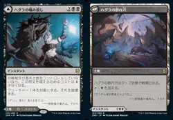 Hagra Mauling // Hagra Broodpit (JA) - Extended Art ZNR Japanese NM MTG - Image 1
