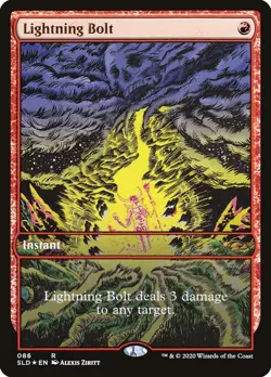 Lightning Bolt (086) [Secret Lair Drop Series] Foil Near Mint - Image 1