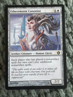 Mtg Ethersworn Canonist Nm Shards of Alara UNPLAYED ! - Image 1