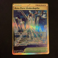 Area Zero Underdepths 174/142 | Stellar Crown Hyper Rare Gold Pokemon TCG NM - Image 1