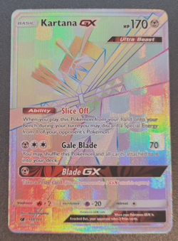 Pokemon Sun & Moon Crimson Invasion Kartana GX 117/111 NM/M Condition - Image 1