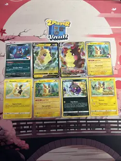 Morpeko X8 Card Lot VMAX V Holo And Non Holo Pokemon Lot All Near Mint NM - Image 1