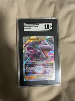 Pokemon 2022 Aerodactyl Vstar Holo #093/196 SGC 10 GEM MINT SHOOT OFFERS 💎 - Image 1
