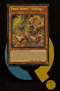 SUDA-EN021 Tenyi Spirit - Suruya Secret Rare 1st Ed YuGiOh - Image 1