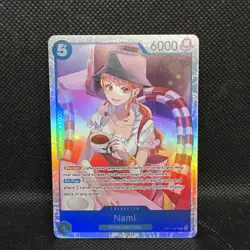 One Piece TCG Nami SR OP11-054 A Fist of Divine Speed English - Image 1