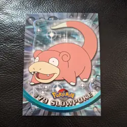 Pokemon Topps Card Slowpoke #79 TV Animation - Image 1