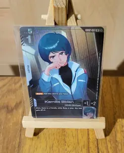 Gundam Newtype Challenge 2 Promo cards - Zeta Gundam + Kamille Bidan +A New Sign - Image 4