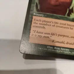 MtG Onslaught ONS Biorhythm MP Moderate Play - Image 3