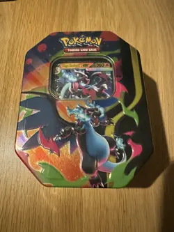 Pokemon TCG: Mega Charizard X ex Tin, Brand New & Sealed - Image 1