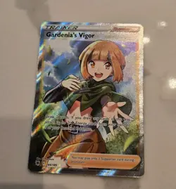 Pokemon Astral Radiance - GARDENIA'S VIGOR - FULL ART TRAINER - 184/189 - Image 2