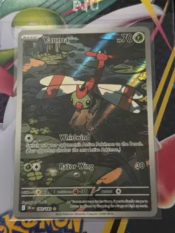 Yanma 183/182 - Illustration Rare - Destined Rivals 2025 POKEMON NM PACK FRESH - Image 1