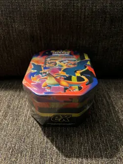 Pokemon TCG: Mega Charizard Tin - Mega Charizard Y ex - SEALED✅ FAST SHIPPING 🚚 - Image 3
