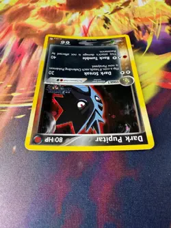 Dark Pupitar 41/109 LP-NM Reverse Holo STAMPED Team Rocket Returns Pokemon TCG - Image 3