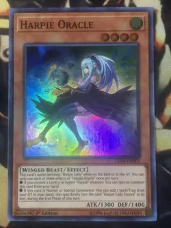 Yugioh: Harpie Oracle - LED4-EN002 - Super Rare - 1st Edition - NM - Image 1
