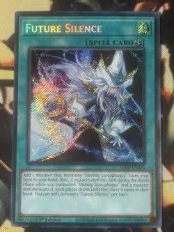 Yugioh: Future Silence - LEDE-EN054 - Secret Rare - 1st Edition - NM - Image 1