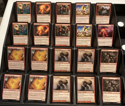 MTG 40-Card Deck Pack – Mono Red Elementals Ramp & Burn Deck | Just Add Lands - Image 1
