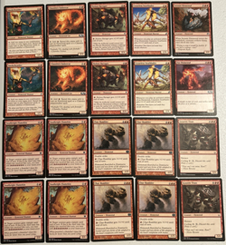 MTG 40-Card Deck Pack – Mono Red Elementals Ramp & Burn Deck | Just Add Lands - Image 3