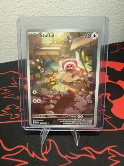 Stufful #154/132 (NM) Illustration Rare Mega Evolution Pokemon Card - Image 1
