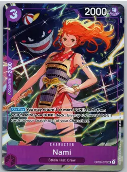 Nami OP09-070 One Piece Premium Card Collection -Best Selection Vol. 4 - Image 1