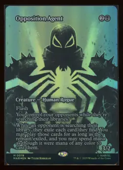 Opposition Agent (Borderless) #19 Marvel Universe Eternal-Legal (Mythic,Foil) - Image 1