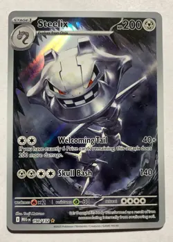 Pokemon TCG: Steelix 150/132 Me01: Mega Evolution Holo - Image 1
