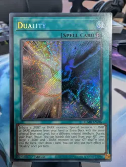 YuGiOh! Duality BLMR-EN036 Secret Rare 1st Ed - Image 1