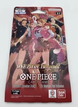 ONE PIECE Heroines EB-03 Sleeved Booster pack English - Lot of 5 - New / Sealed - Image 3