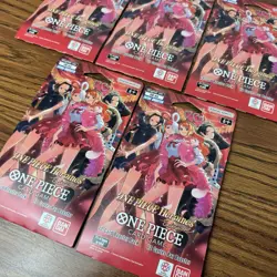 One Piece EB-03 Extra Booster Heroines Edition x5 Sleeved Packs EN-03 - Image 4