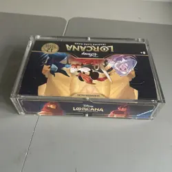 Disney Lorcana The First Chapter Booster Box 1st Print CM2,unopened,With Case - Image 2