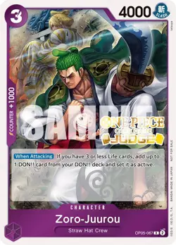 Zoro-Juurou (Judge Pack Vol. 3) [One Piece Promotion Cards] - Image 1
