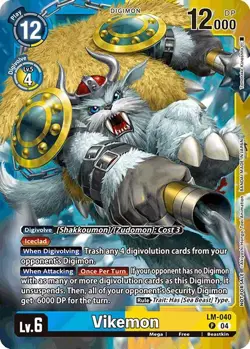 Vikemon [LM-040] (Limited Card Pack) [World Convergence] - Image 1