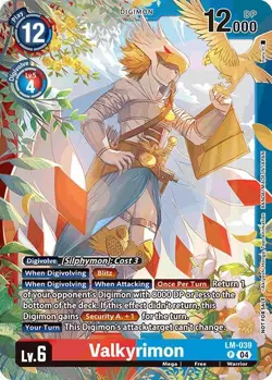 Valkyrimon [LM-039] (Limited Card Pack) [World Convergence] - Image 1