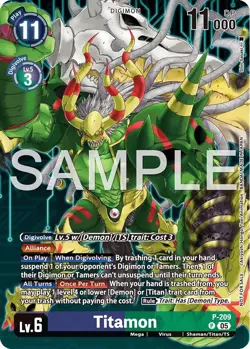 Titamon [P-209] (Hacker's Slumber Box Promotion Pack) [Promotional Cards] - Image 1