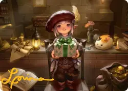 Tataru Taru Art Card (Gold-Stamped Signature) [FINAL FANTASY Art Series] - Image 1