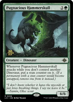 Pugnacious Hammerskull [The Lost Caverns of Ixalan Prerelease Cards] - Image 1