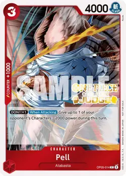 Pell (Judge Pack Vol. 3) [One Piece Promotion Cards] - Image 1