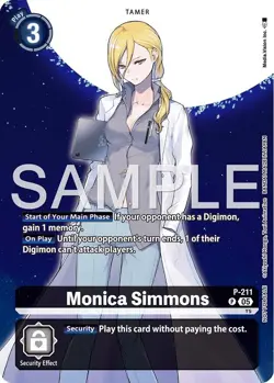 Monica Simmons [P-211] (Hacker's Slumber Box Promotion Pack) [Promotional Cards] - Image 1