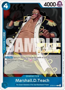 Marshall.D.Teach (Judge Pack Vol. 4) [One Piece Promotion Cards] - Image 1