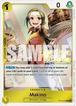 Makino (Judge Pack Vol. 4) [One Piece Promotion Cards] - Image 1