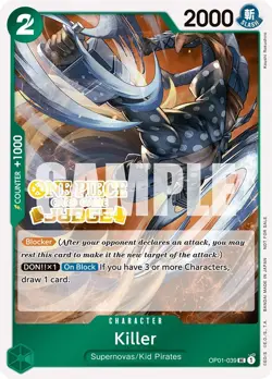 Killer (Judge Pack Vol. 3) [One Piece Promotion Cards] - Image 1